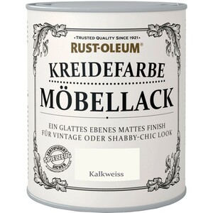 Rust Oleum Möbellack Kreidefarbe Kalkweiss 750ml