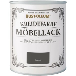 Rust Oleum Möbellack Kreidefarbe Graphit 750ml