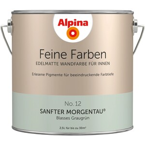 Alpina Feine Farben No. 12 Sanfter Morgentau edelmatt 2,5 Liter