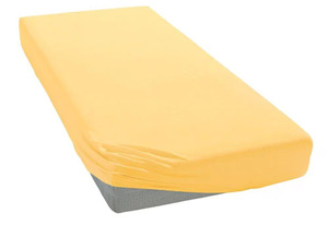 Estella Spannbettlaken »Zwirnjersey-Spannbetttuch, in verschiedenen Größen erhältlich, Bettlaken aus 97% Baumwolle, für Boxspringbetten geeignet«, (1 St.), elastischer Rundumgummi und elastisch