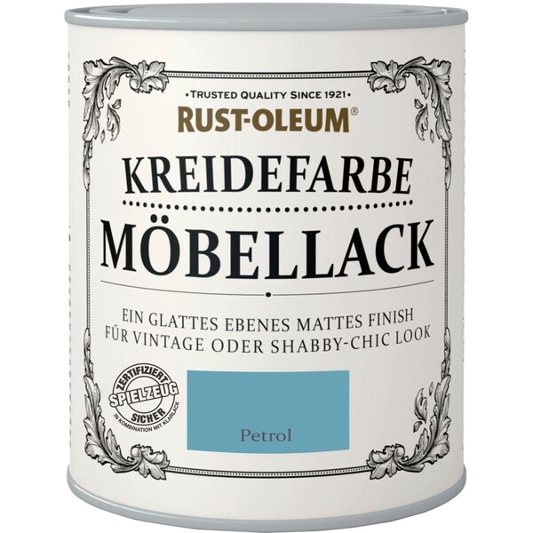 Bild 1 von Rust Oleum Möbellack Kreidefarbe Petrol 750ml