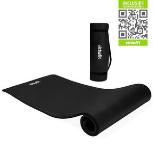 VirtuFit PVC Fitnessmatte - Yogamatte mit Tragegurt - 180 x 60 x 1.5 cm
