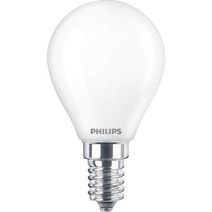 Philips LED-Leuchtmittel Tropfenform E14/4,3 W 470 lm Neutralweiß matt