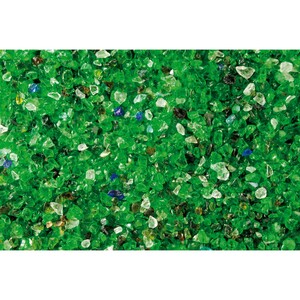 Glassplitt Garten-Grün 4 - 8 mm 1000 kg Big-Bag