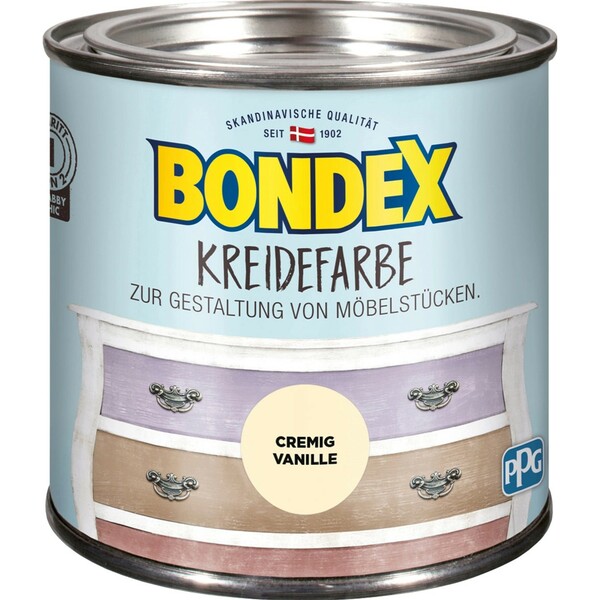 Bild 1 von Bondex Kreidefarbe Cremig Vanille 500 ml