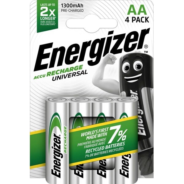 Bild 1 von Energizer Akku Universal AA Mignon 1300 mAh 4 Stück