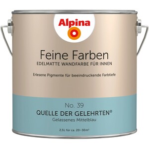 Alpina Feine Farben No. 39 Quelle der Gelehrten® edelmatt 2,5 Liter