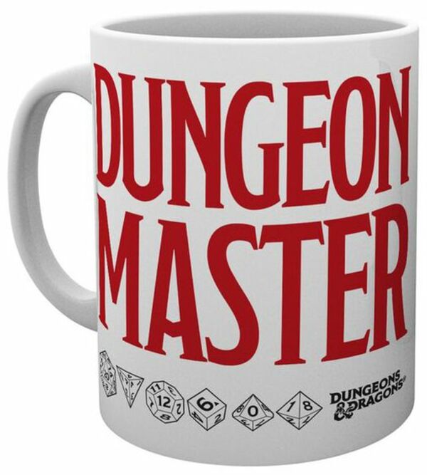 Bild 1 von Dungeons and Dragons Dungeon Master Tasse weiß