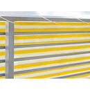Bild 1 von Floracord Balkonsichtschutz Gelb-Weiß 500 cm x 90 cm