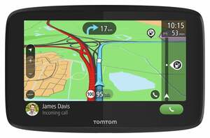 TomTom GO Essential 6 EU Navigationsgerät (6 Zoll, Auto-Navigation, EU, Lebenslange Kartenupdates, Freisprechen, Sprachsteuerung)