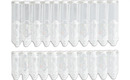 Bild 1 von Bistrogardine 2er Set weiß Synthetik Maße (cm): B: 160 H: 80 Gardinen & Sichtschutz