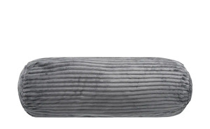 LAVIDA Plüschrolle grau 100% Polyesterfüllung, 600gr. Maße (cm): B: 22 Heimtextilien