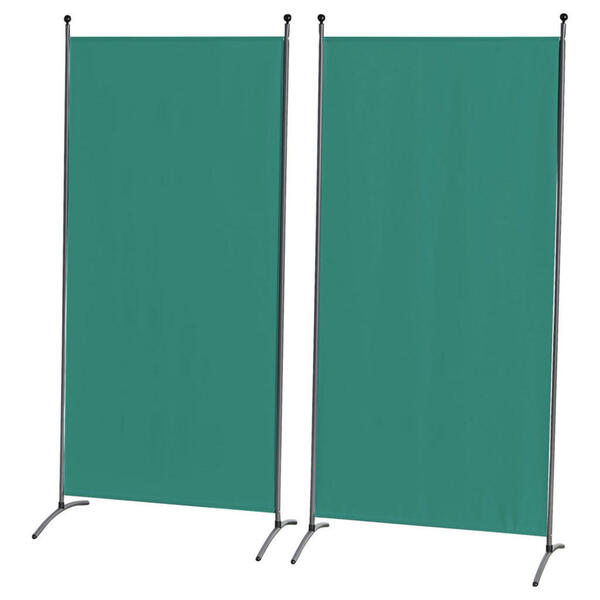 Bild 1 von Grasekamp Doppelpack Stellwand Grün Polyester-mischgewebe B/h: Ca. 85x180 Cm