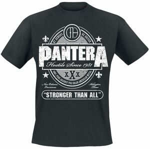 Pantera T-Shirt - Stronger Than All - M bis 3XL - für Männer - Größe 3XL - schwarz  - Lizenziertes Merchandise!