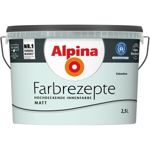 Alpina Farbrezepte Eisbonbon matt 2,5 Literiter