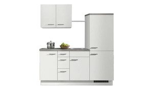 Küchenzeile mit Elektrogeräten  Breda - weiß - 185 cm