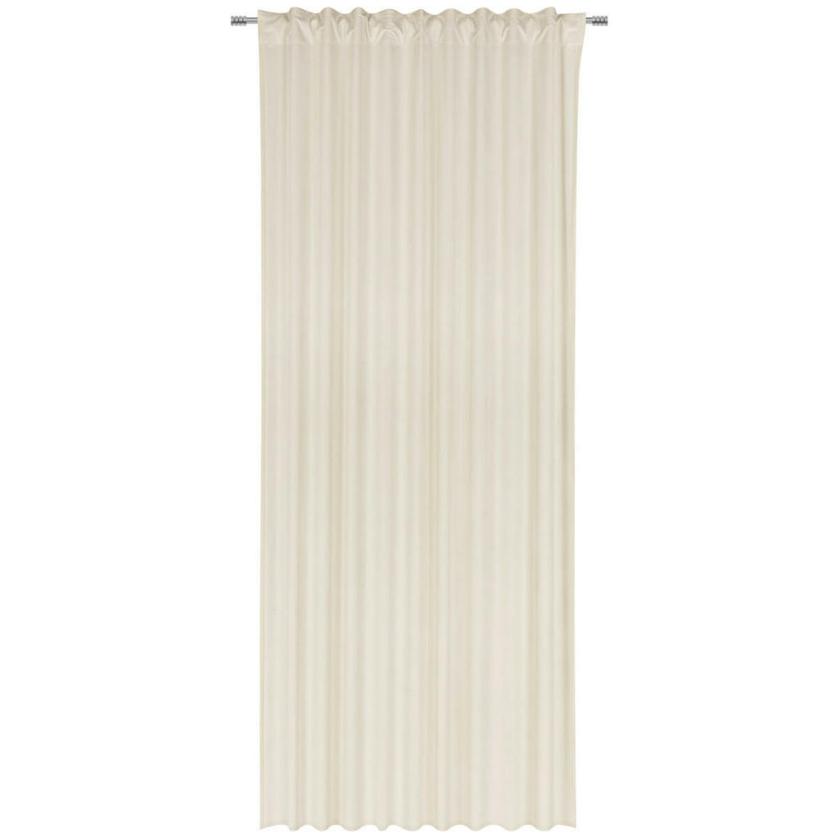 Bild 1 von Ambiente Fertigvorhang, Champagner, Textil, Uni, 135x245 cm, für Stange und Schiene geeignet, Wohntextilien, Gardinen & Vorhänge, Fertiggardinen