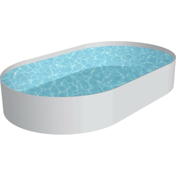 Bild 1 von Summer Fun Stahlwand Pool FERNANDO Ovalform 800 cm x 420 cm x 120 cm
