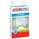 Bild 1 von Tesa Insect Stop Fliegengitter Standard mit Klettband 100 cm x 100 cm Weiß