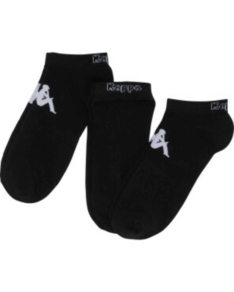Bild 1 von Kappa Sneakersocken, 3er-Pack, Kappa, schwarz