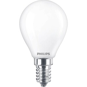 Philips LED-Leuchtmittel Tropfenform E14/6,5 W 806 lm Warmweiß matt