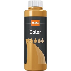 OBI Color Voll- und Abtönfarbe Braunbeige matt 500 ml