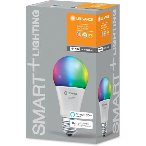 Bild 1 von Ledvance Smart+ WiFi LED-Lampe Kolbenform E27/10W 806lm RGBW Farbwechsel