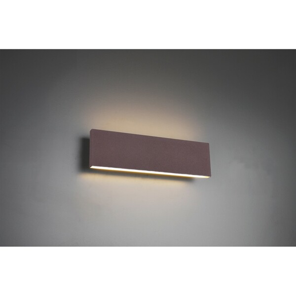 Bild 1 von Trio LED-Wandlampe Concha rostfarbig 2-flammig 6 W