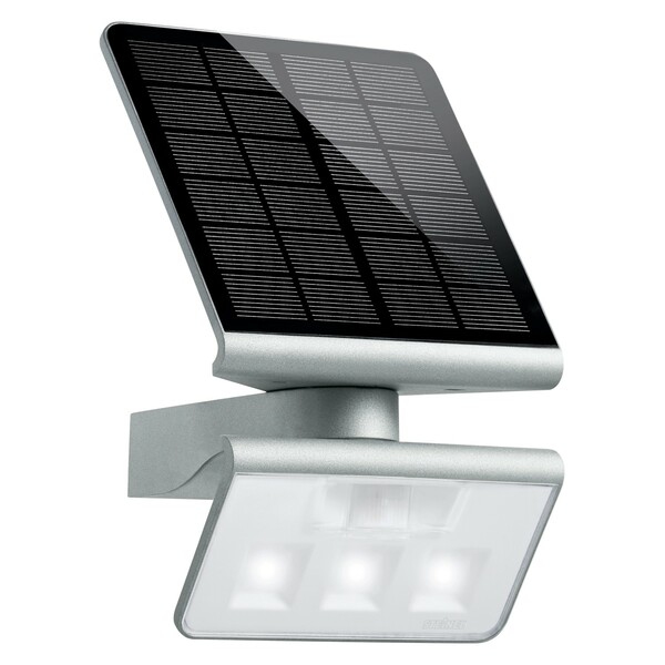 Bild 1 von Steinel LED-Außenleuchte mit Bewegungsmelder X Solar L-S Silber