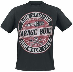 King Kerosin Garage Built T-Shirt schwarz