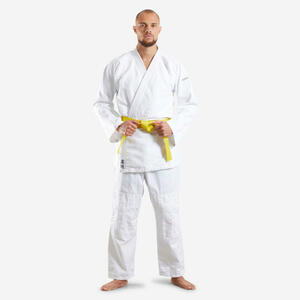 Judoanzug 100 Aikido Erwachsene weiß