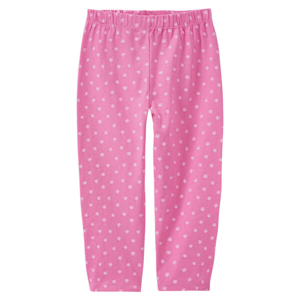 Bild 1 von Mädchen Capri-Leggings mit Blumen-Allover PINK