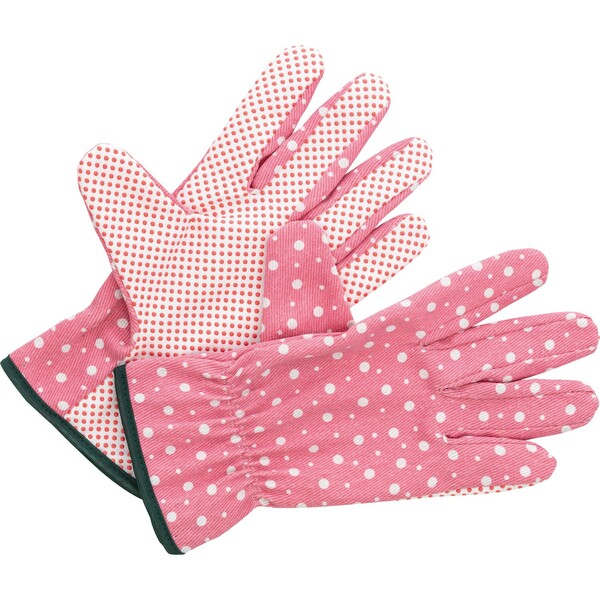 Bild 1 von Gartenhandschuh Pink-Weiß Größe 8