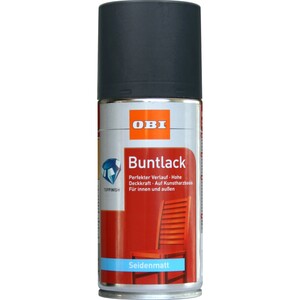 OBI Buntlack Spray LH Anthrazit seidenmatt 150 ml