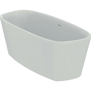 Ideal Standard Oval-Badewanne Dea 1700 mm x 750 mm Freistehend Weiß