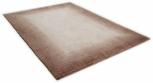 Teppich »Hula«, THEKO, rechteckig, Höhe 18 mm, besonders weich durch Microfaser, ideal im Wohnzimmer & Schlafzimmer