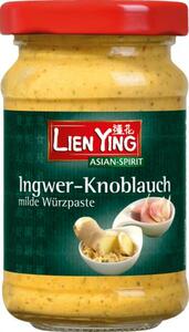 Lien Ying Asian-Spirit Knoblauch-Ingwer Paste mild