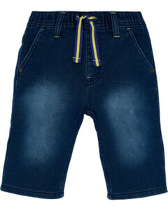 Jeans-Shorts mit Tunnelzug, Kiki & Koko, Bermudalänge, jeansblau