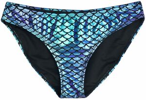 Arielle, die Meerjungfrau Muschel Bikini-Unterteil lila blau