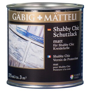 Gäbig+Mätteli Shabby Chic Schutzlack matt 375 ml
