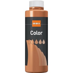 OBI Color  Voll- und Abtönfarbe Kupferbraun matt 500 ml