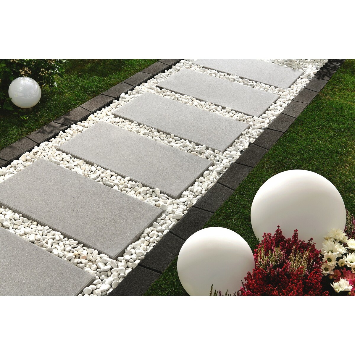 Bild 1 von Kann Terrassenplatte Casavera Maxx Grau Kugelgestrahlt 80 cm x 40 cm x 3,8 cm