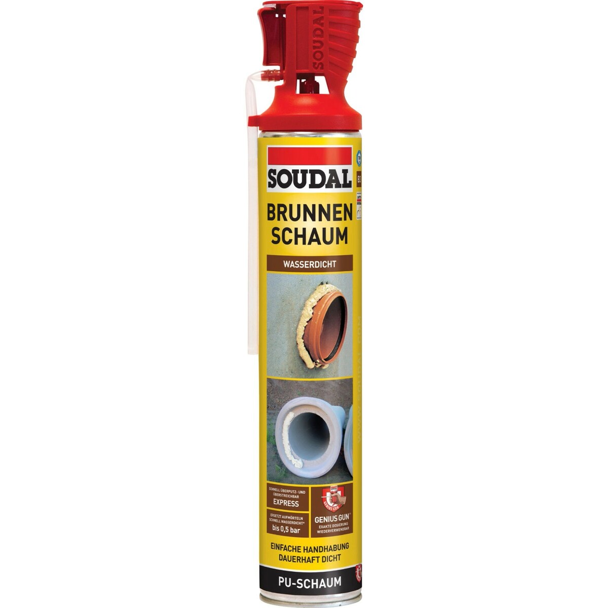 Bild 1 von Soudal Brunnenschaum 750 ml