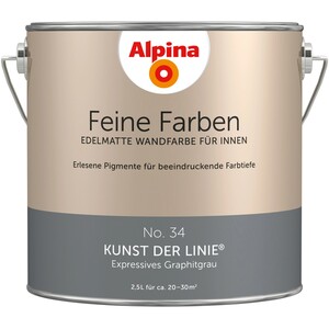 Alpina Feine Farben No. 34 Kunst der Linie® edelmatt 2,5 Liter