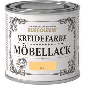 Rust Oleum Möbellack Kreidefarbe Senf Matt 125 ml