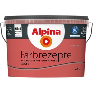 Alpina Farbrezepte Roter Ahorn matt 2,5 Literiter