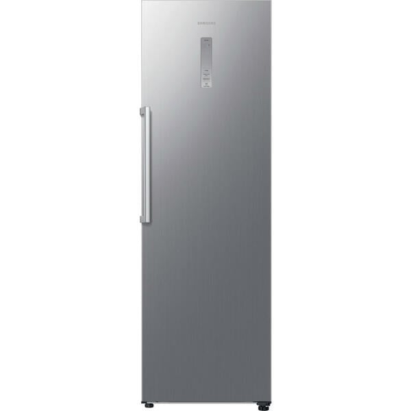 Bild 1 von Samsung Kühlschrank, Edelstahl, Metall, Kunststoff, Glas, 2 Schubladen, D, 59.5x186x64.4 cm, LED-Innenbeleuchtung, Warneinrichtung bei geöffneter Tür, No-Frost, Wasserfilter, Super-Kühlen, Flasch