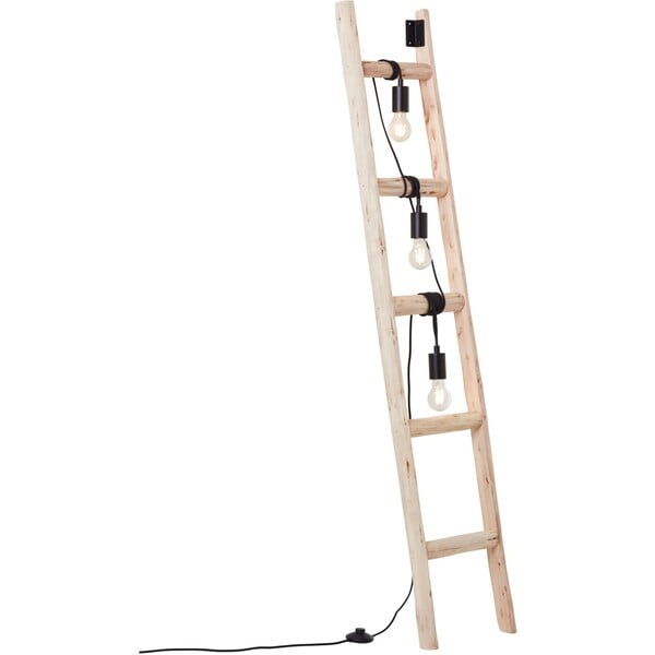 Bild 1 von Brilliant Stehleuchte Ladder 1,6 m hoch Schwarz-holzfarbend