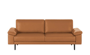 hülsta Sofa Sofabank aus Leder  HS 450 - braun - Polstermöbel