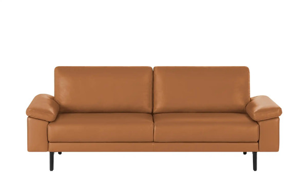 Bild 1 von hülsta Sofa Sofabank aus Leder  HS 450 - braun - Polstermöbel